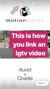 igtv link, igtv tips