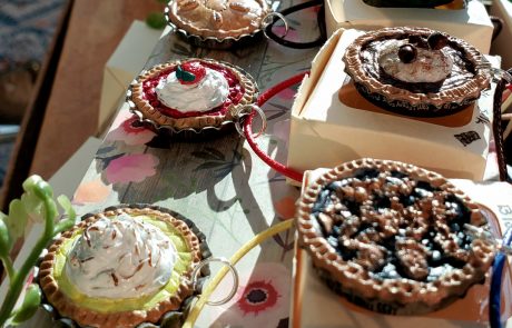 Miniature Pie Necklaces