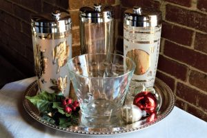 vintage barware, allora vintage